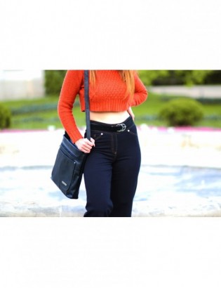 Beltimore duża damska torebka skórzana A4 pojemna oliwkowa 974 - zdjęcie 6