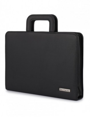 Biwuar neseser aktówka teczka organizer dla handlowca stylowa czarna Beltimore I67 - zdjęcie 1