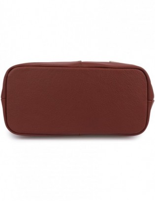 Torebka Skórzana listonoszka damska duża klasyczna Beltimore H08 - zdjęcie 7