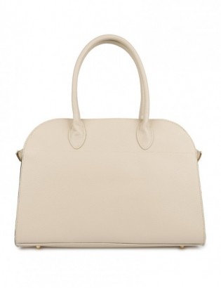 Torebka skórzana damska klasyczna pojemna A4 skóra włoska Beltimore camel W21 - zdjęcie 1