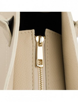 Torebka skórzana damska klasyczna pojemna A4 skóra włoska Beltimore camel W21 - zdjęcie 5