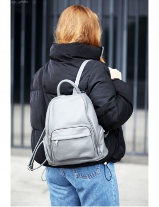 Włoski Plecak Skórzany damski Skóra Naturalna U21