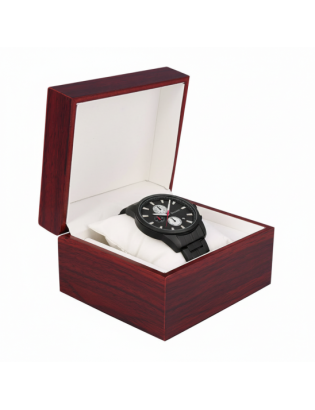 Zegarek męski bransoleta duży solidny z datownikiem czarny premium Beltimore BT04 - zdjęcie 5